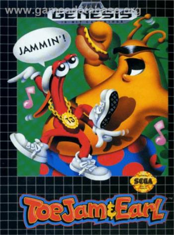 Cover Toejam & Earl for Genesis - Mega Drive